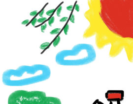 春天_绘画作品