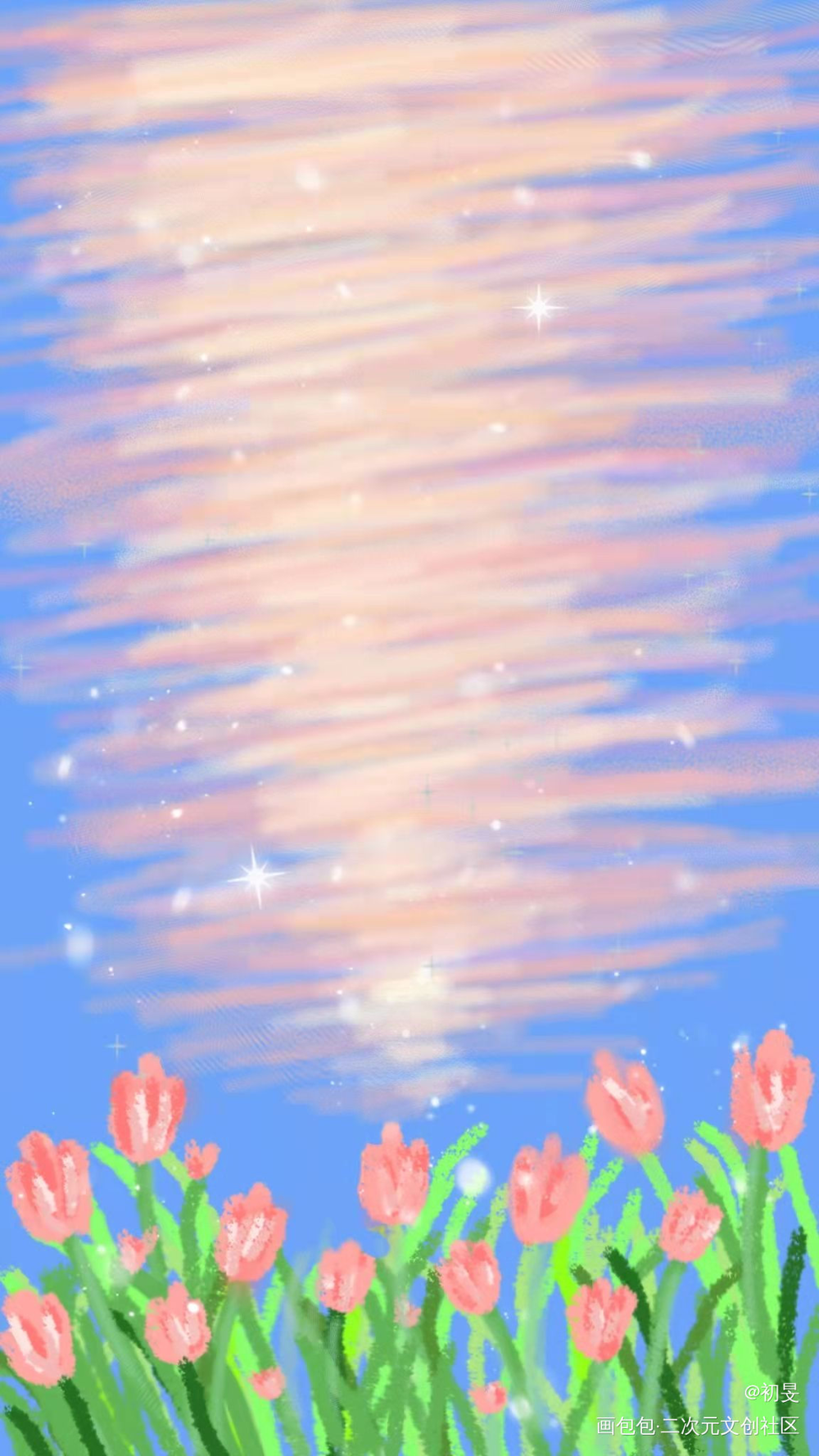 春天来了_唤醒春日主题打卡绘画作品