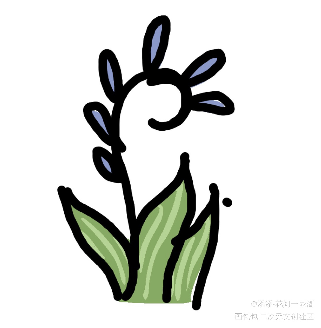 春花_画画绘画作品