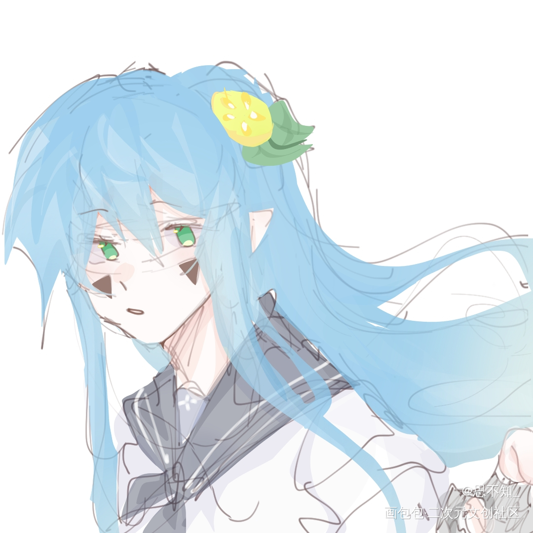 打卡_凹凸世界安莉洁绘画作品