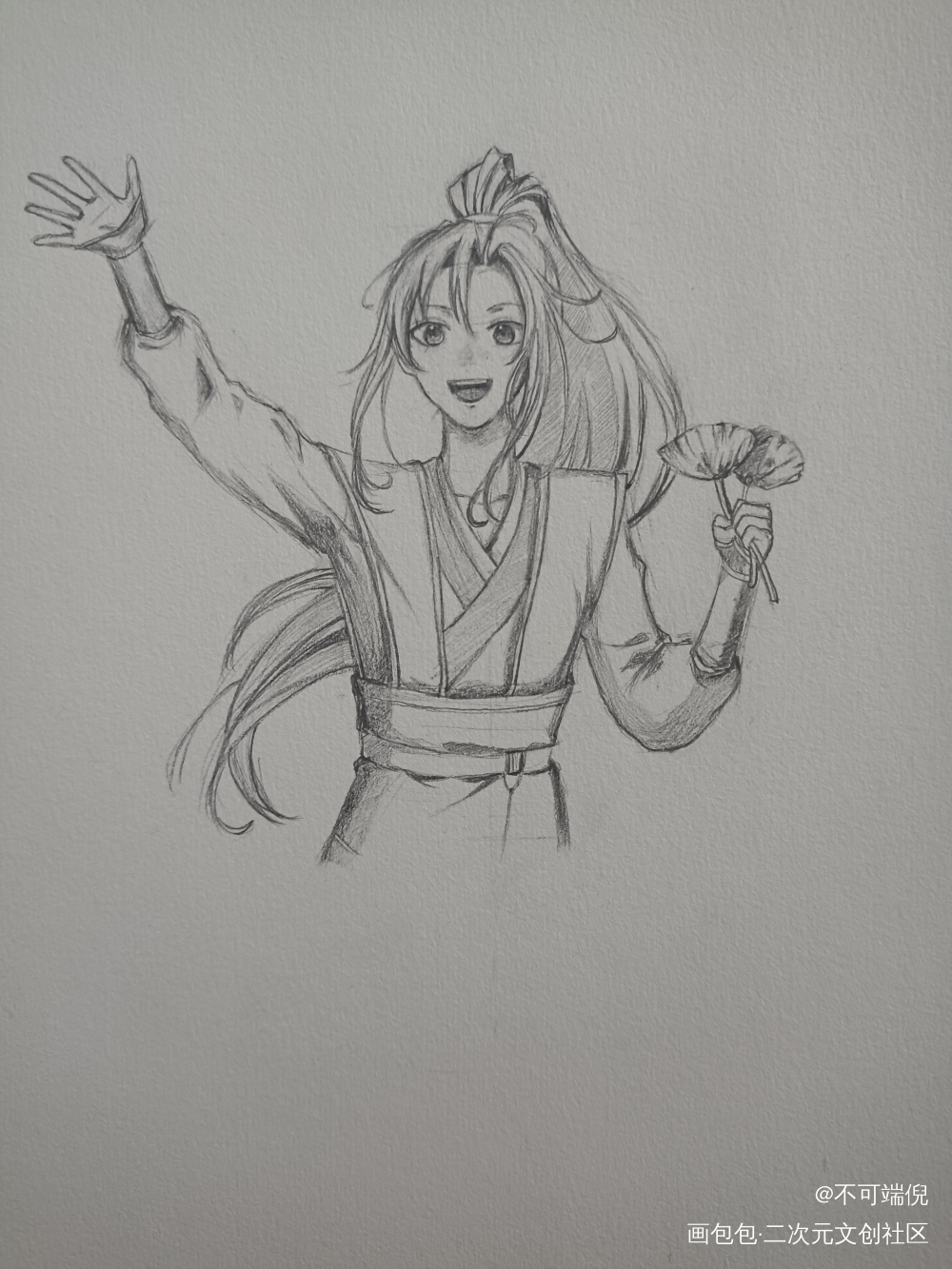 忘羡一曲远，曲终人不散_魔道祖师忘羡手绘临摹绘画作品