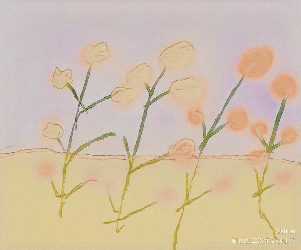 打卡_手绘绘画作品