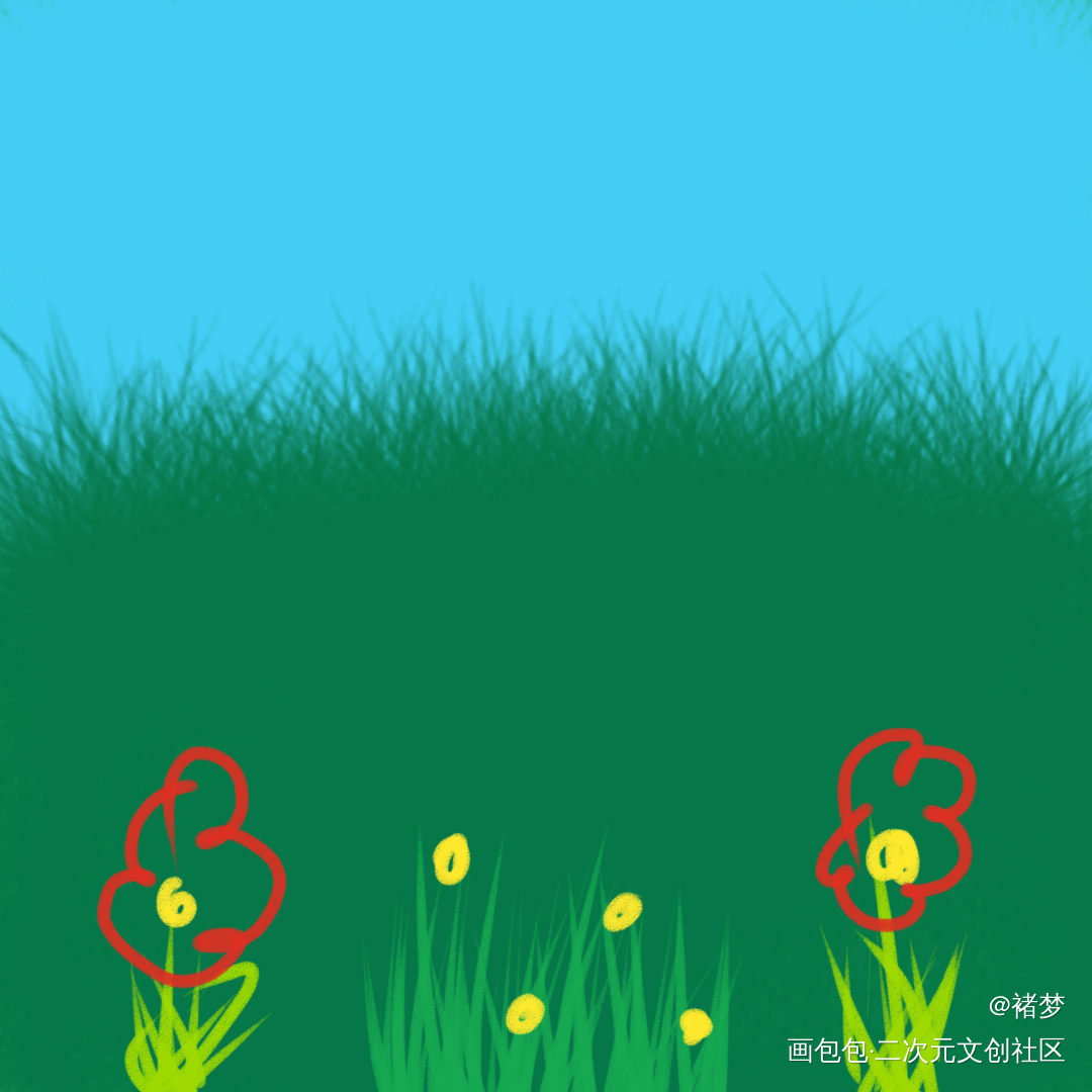 _手绘绘画作品