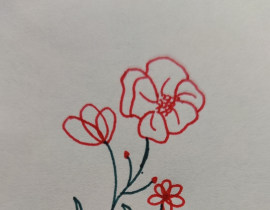 第二个花花_绘画作品