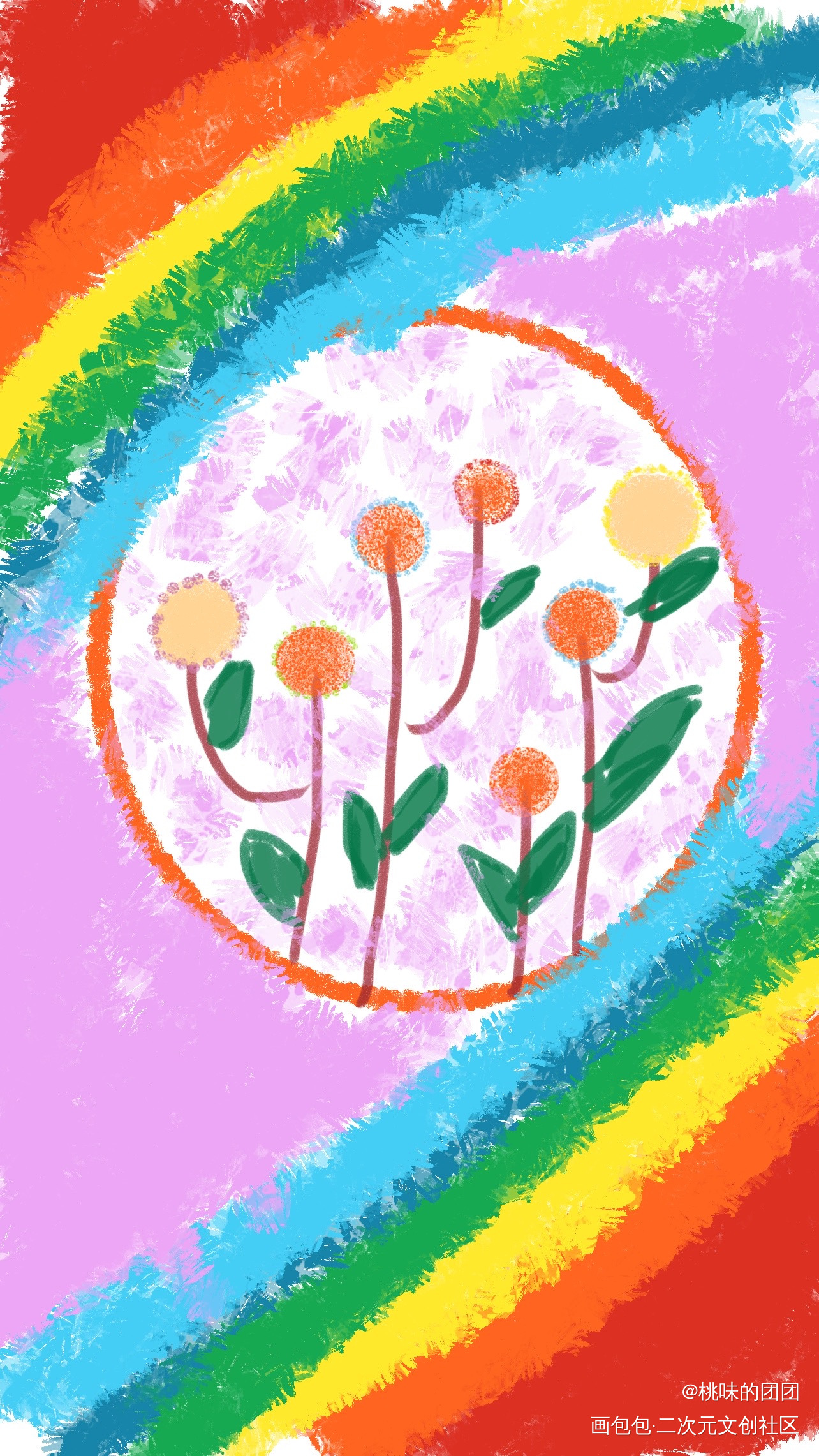 春_春天绘画作品