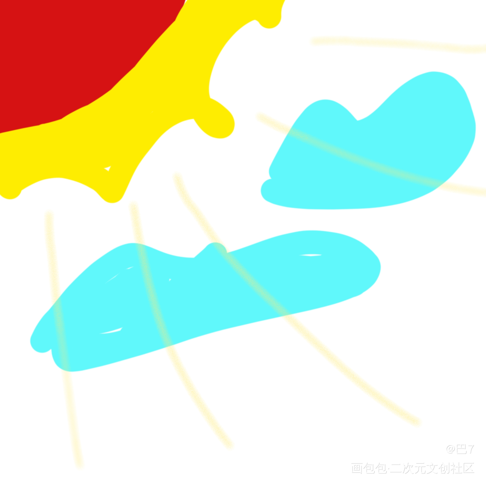 春天_手绘绘画作品