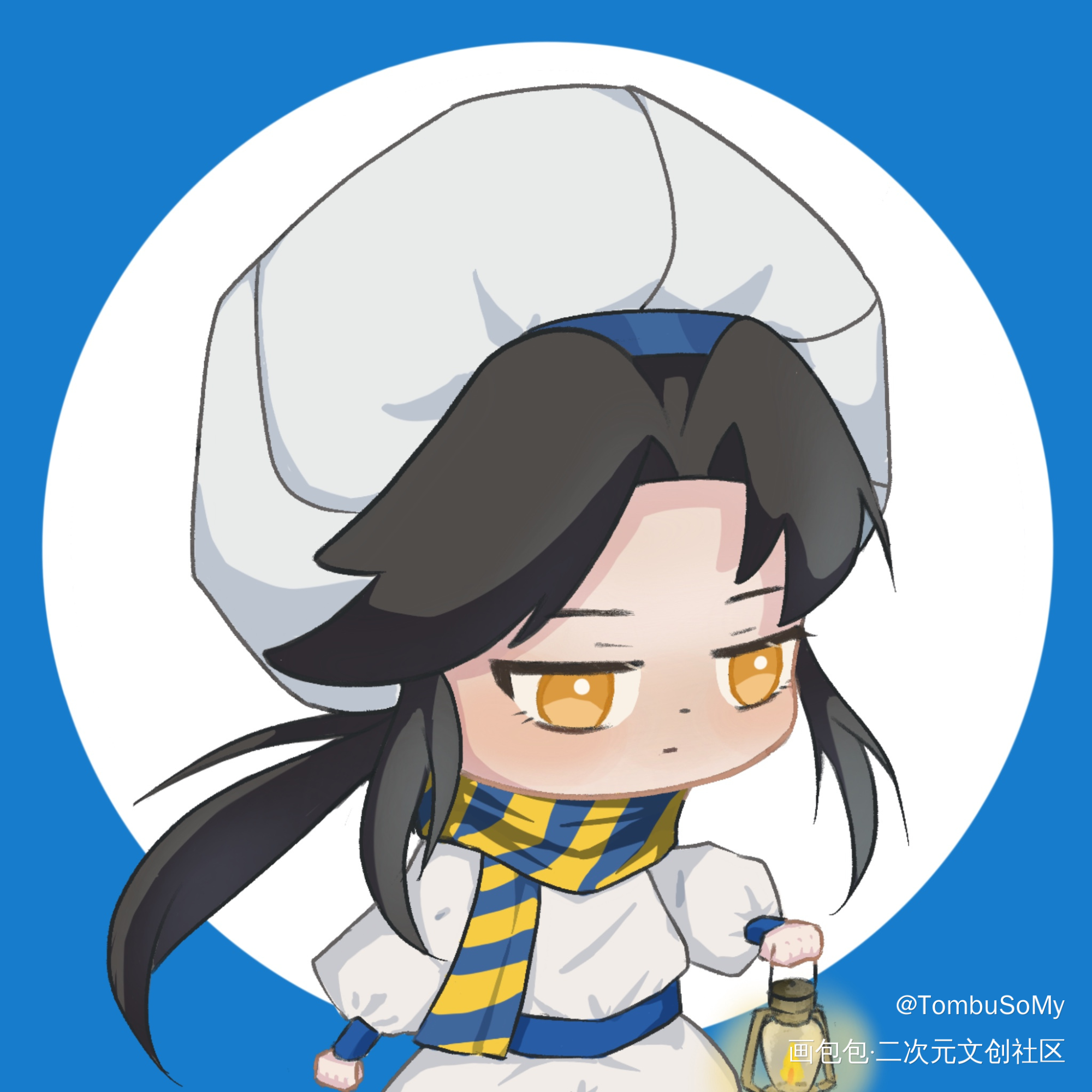 阿拉伯叽_魔道祖师忘羡蓝忘机绘画作品
