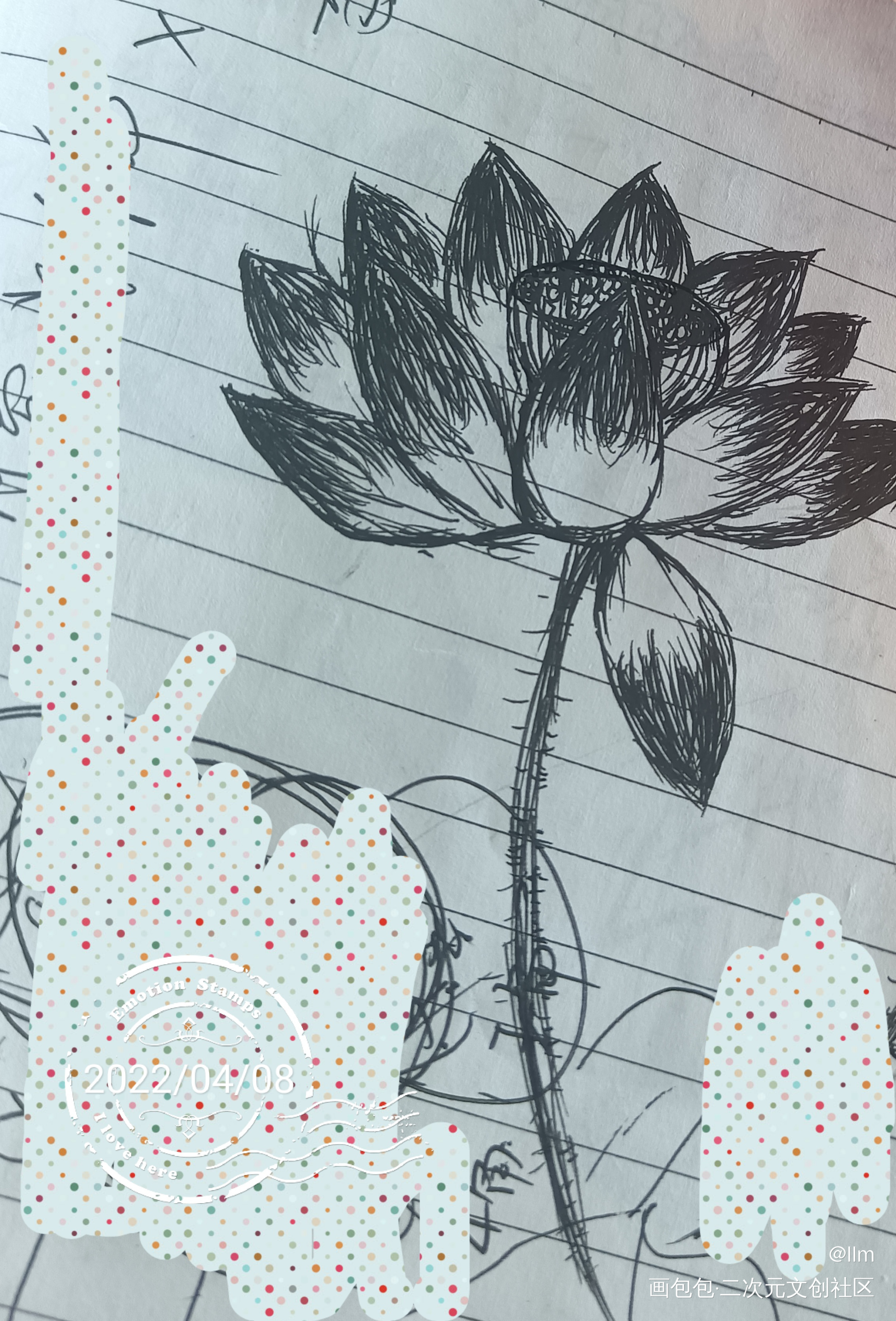 _手绘绘画作品
