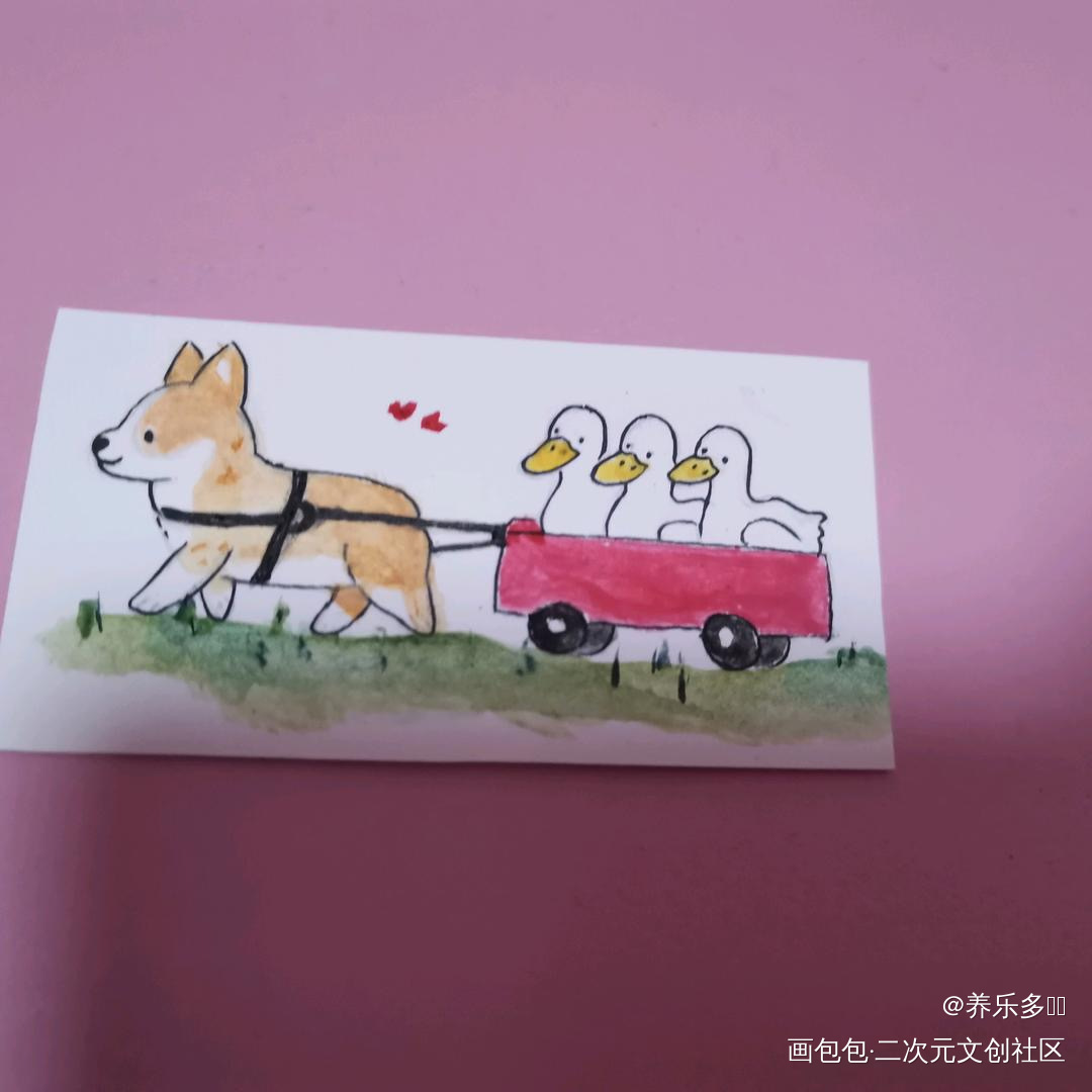 春天里_手绘绘画作品