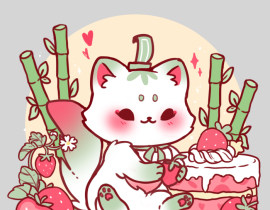 小猫咪_绘画作品