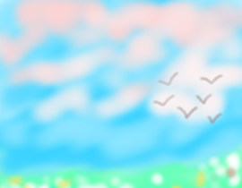 春天_绘画作品