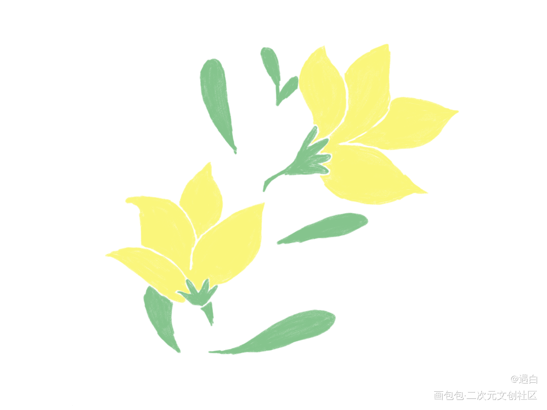 _唤醒春日主题打卡绘画作品