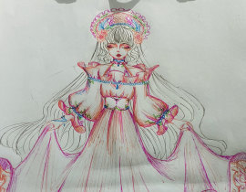 春日闲作_绘画作品
