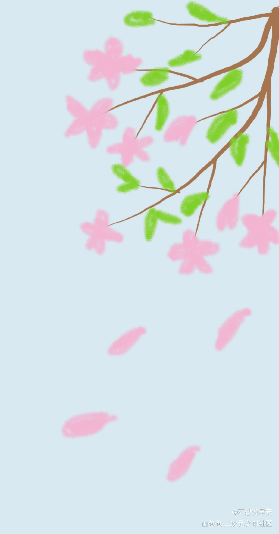 _手绘绘画作品