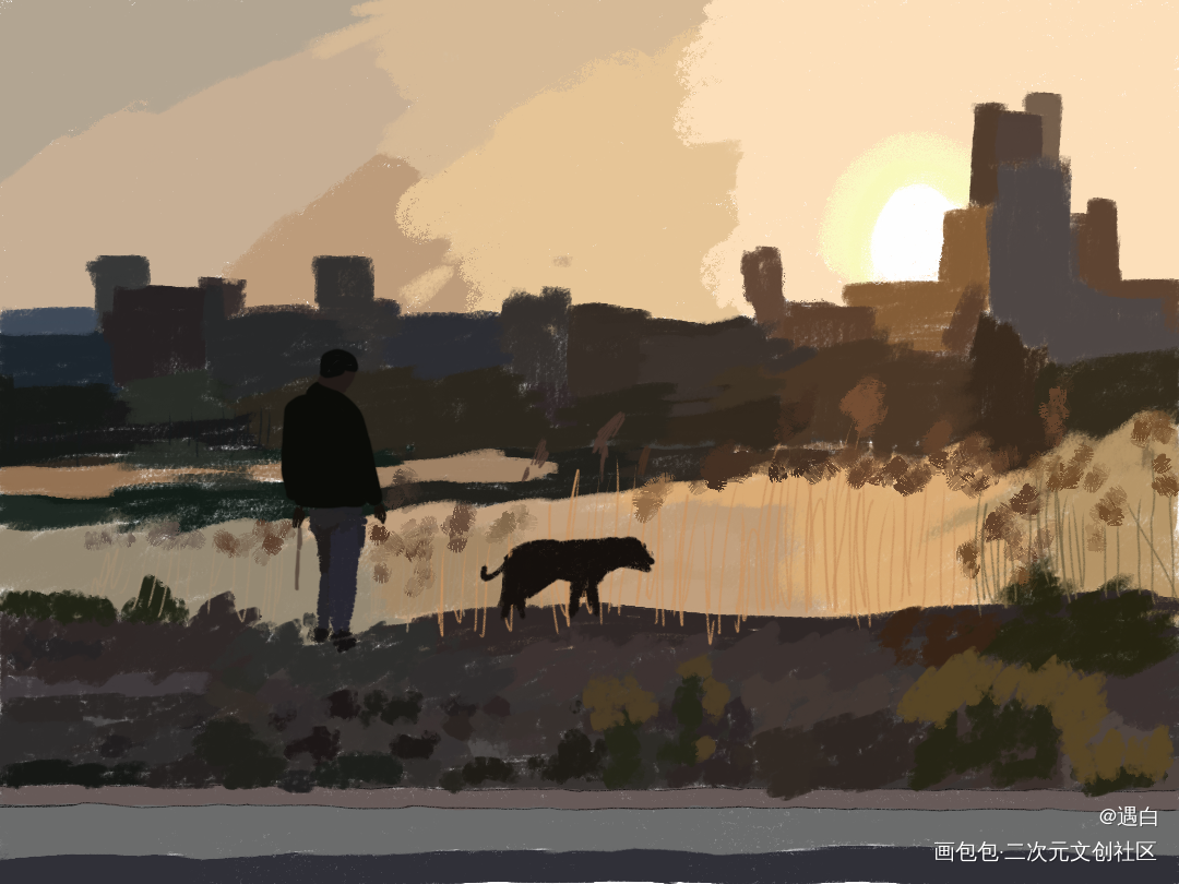 _唤醒春日主题打卡绘画作品