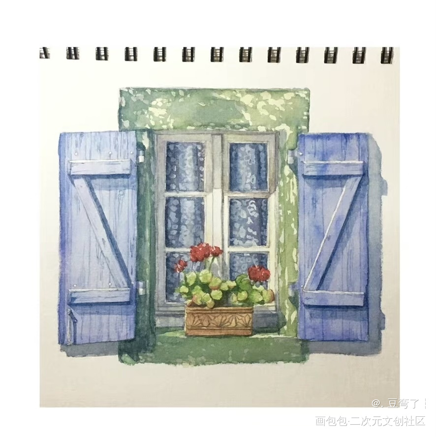 Day2_水彩绘画作品