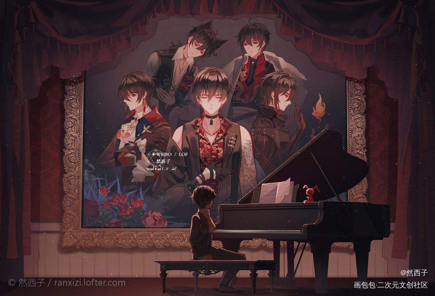 Memory·♬·Ayn·♬·_时空中的绘旅人绘旅人艾因绘画作品