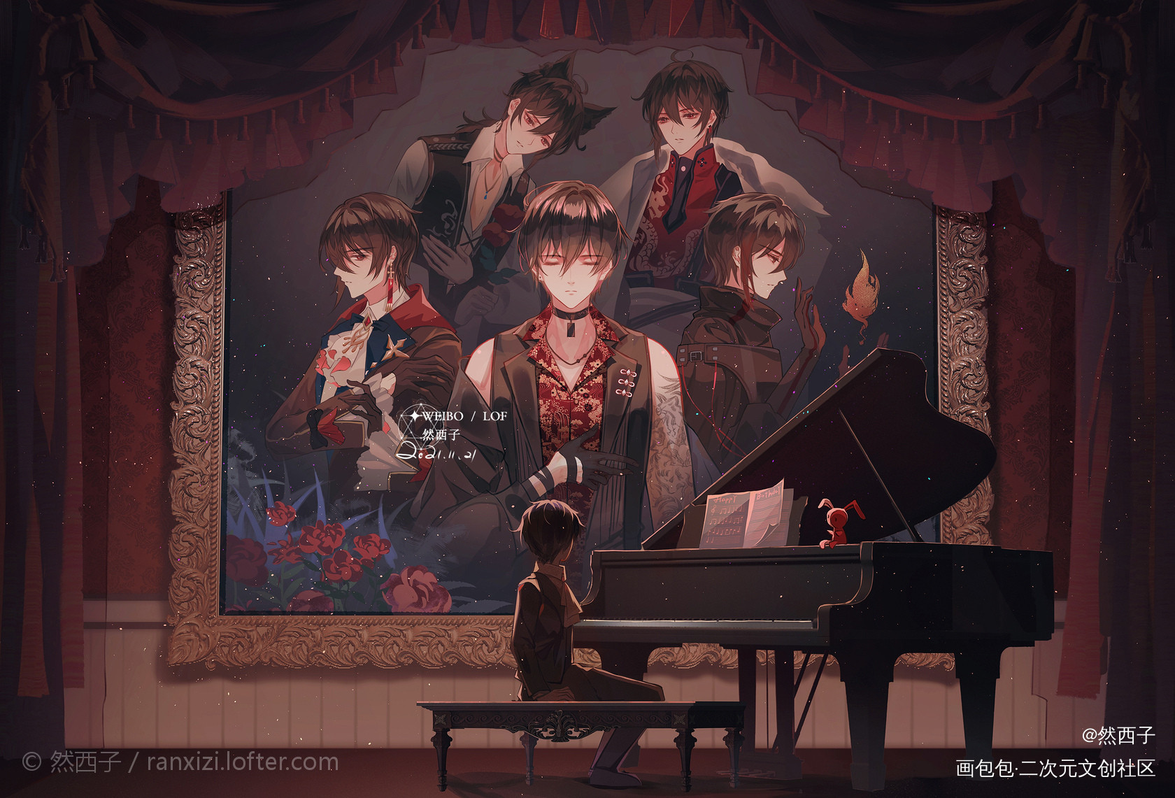 Memory·♬·Ayn·♬·_时空中的绘旅人绘旅人艾因绘画作品