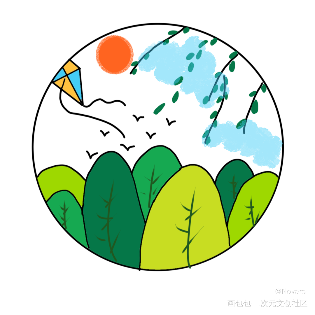 _手绘绘画作品