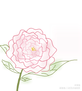 花_手绘绘画作品