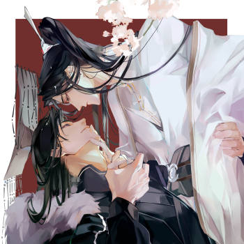 生日快乐墨燃_二哈和他的白猫师尊燃晚墨燃楚晚宁绘画作品