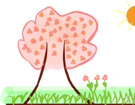 春天_绘画作品