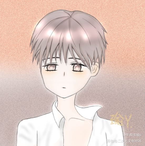 邵群的秀秀_188男团群秀李程秀绘画作品