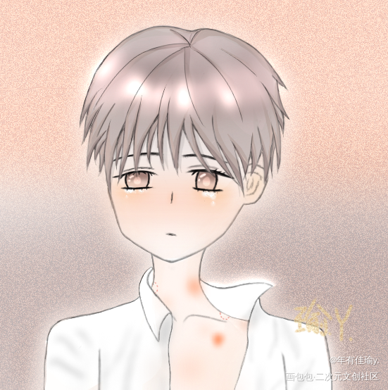 邵群的秀秀_188男团群秀李程秀绘画作品
