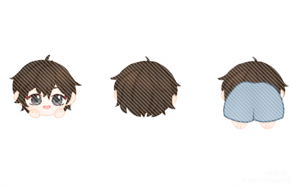 秀秀_188男团群秀李程秀手绘Q版绘画作品