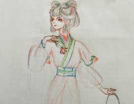春日_绘画作品