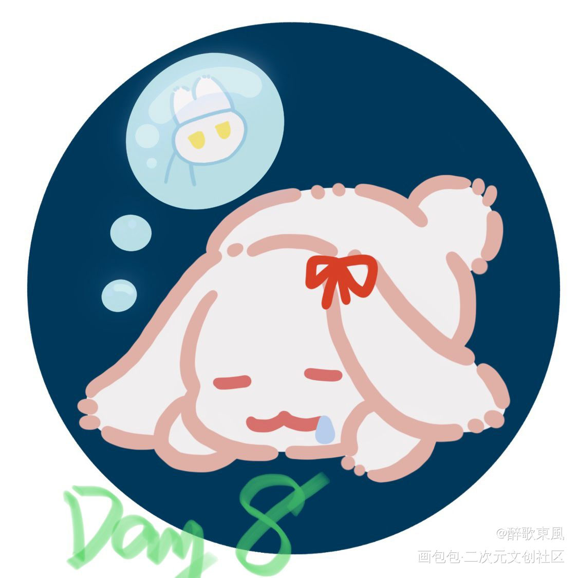 【活动打卡】Day 8_魔道祖师魏无羡墨香铜臭绘画作品
