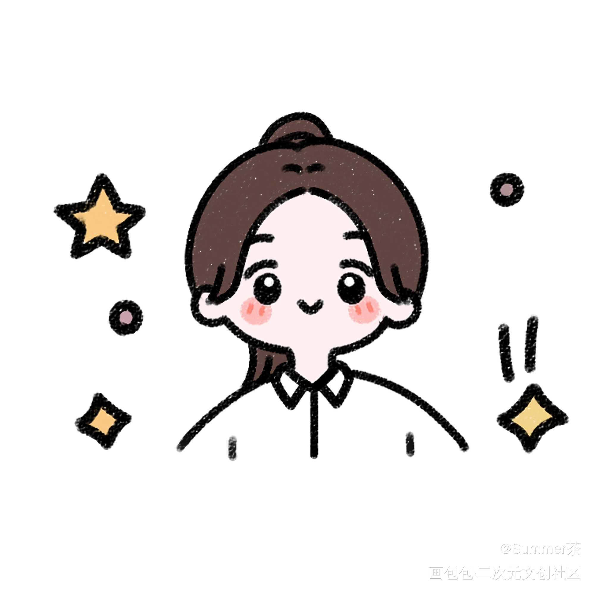 是wuli晚星同学~_手绘狭路林晚星长洱晋江文学城绘画作品