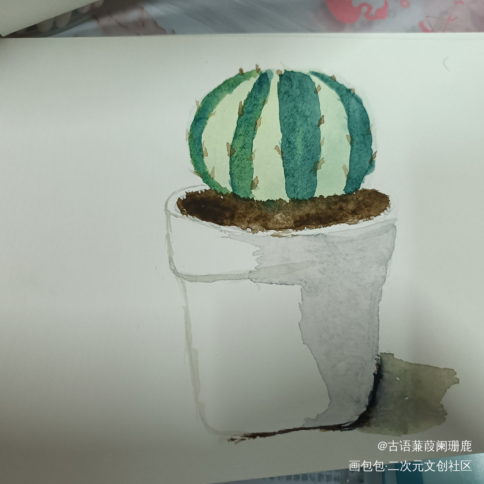 _手绘唤醒春日主题打卡绘画作品