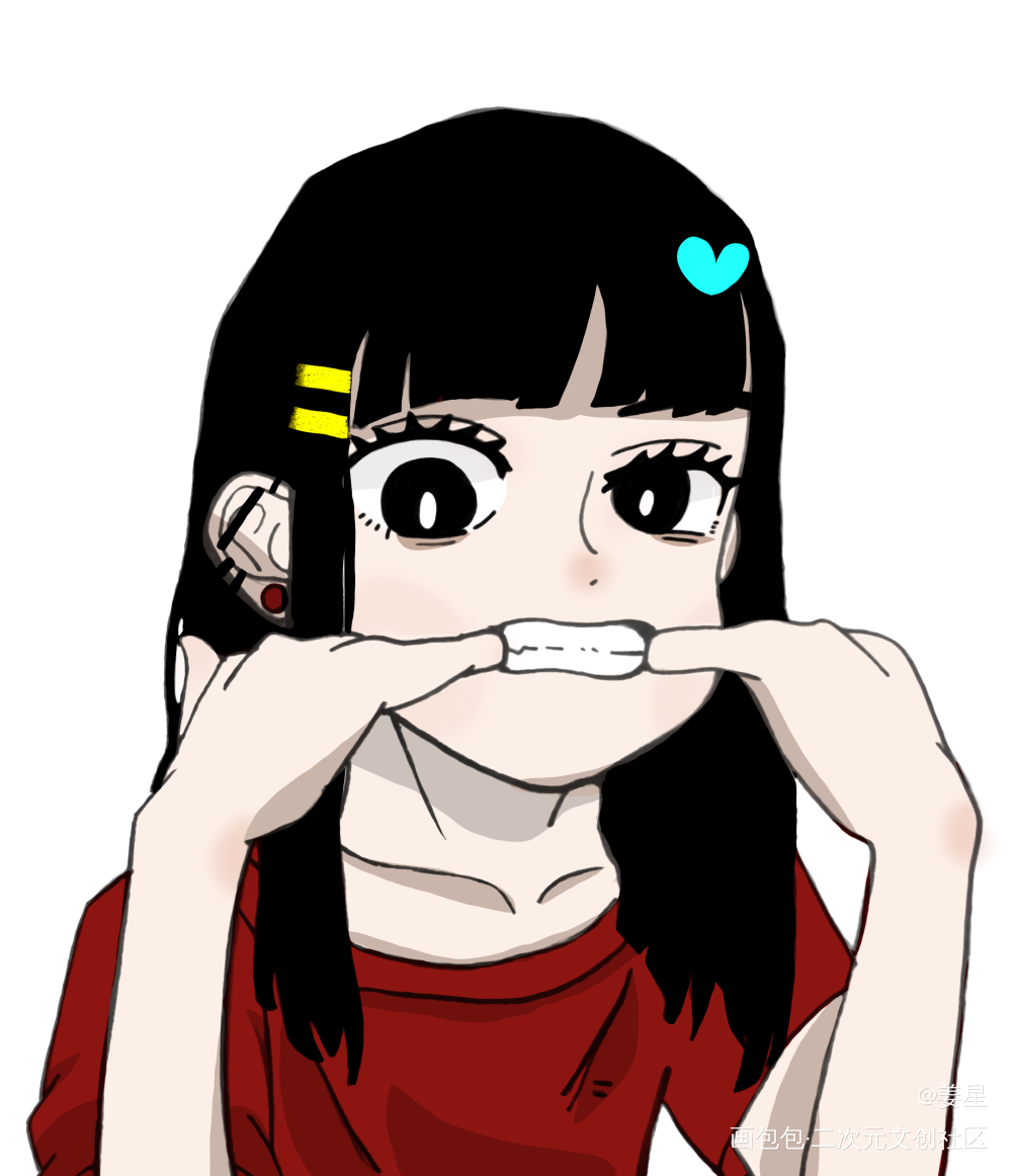 凯莉_凹凸世界凯莉指绘绘画作品