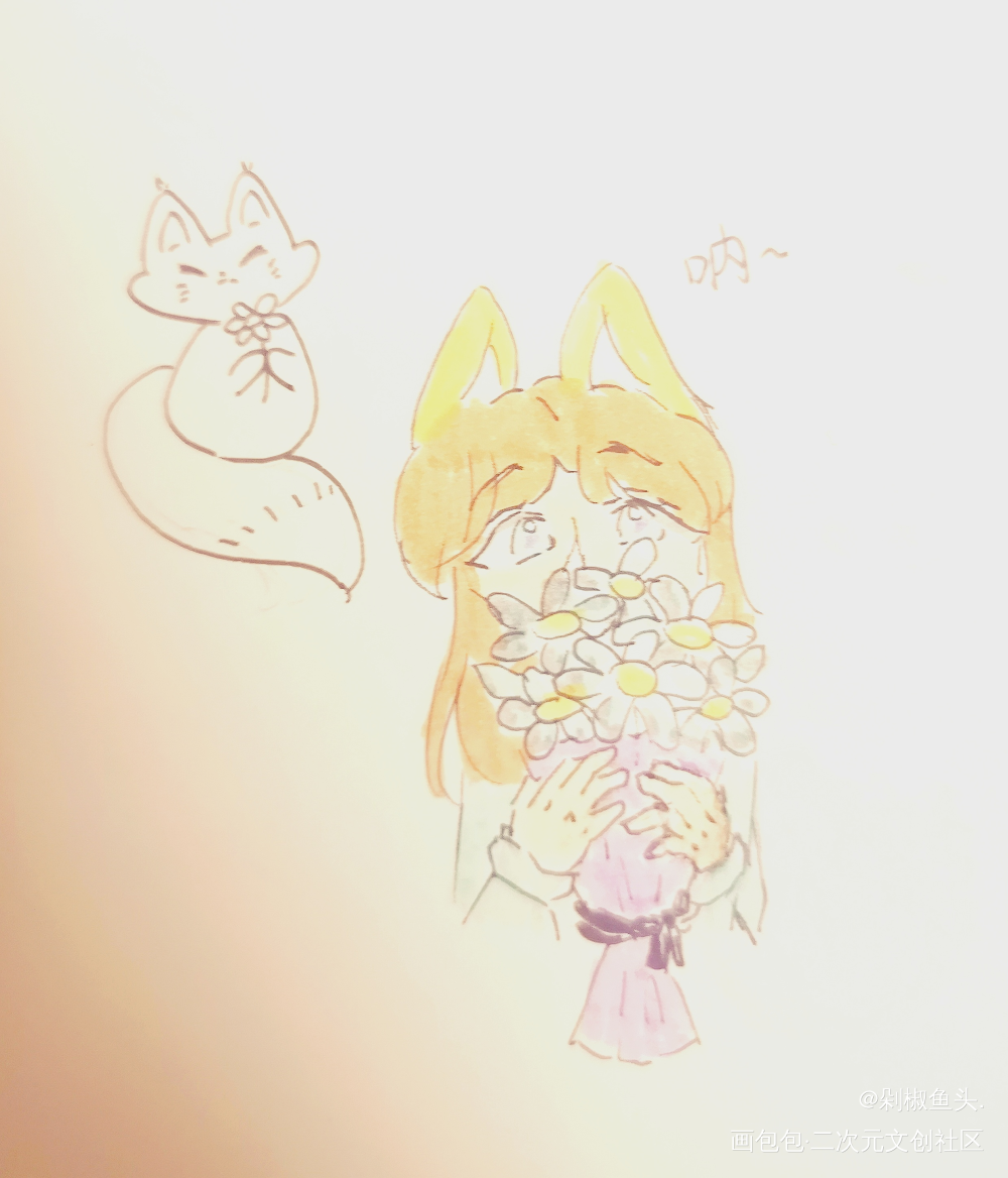 春狐_手绘Q版绘画作品