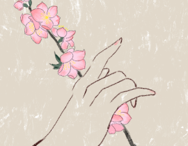 【day3】桃花_绘画作品