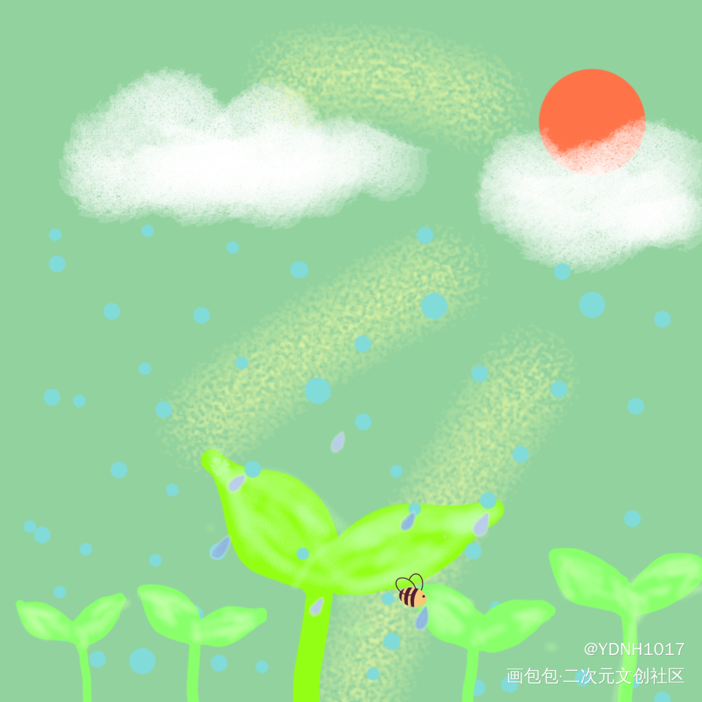 春日3²_指绘绘画作品