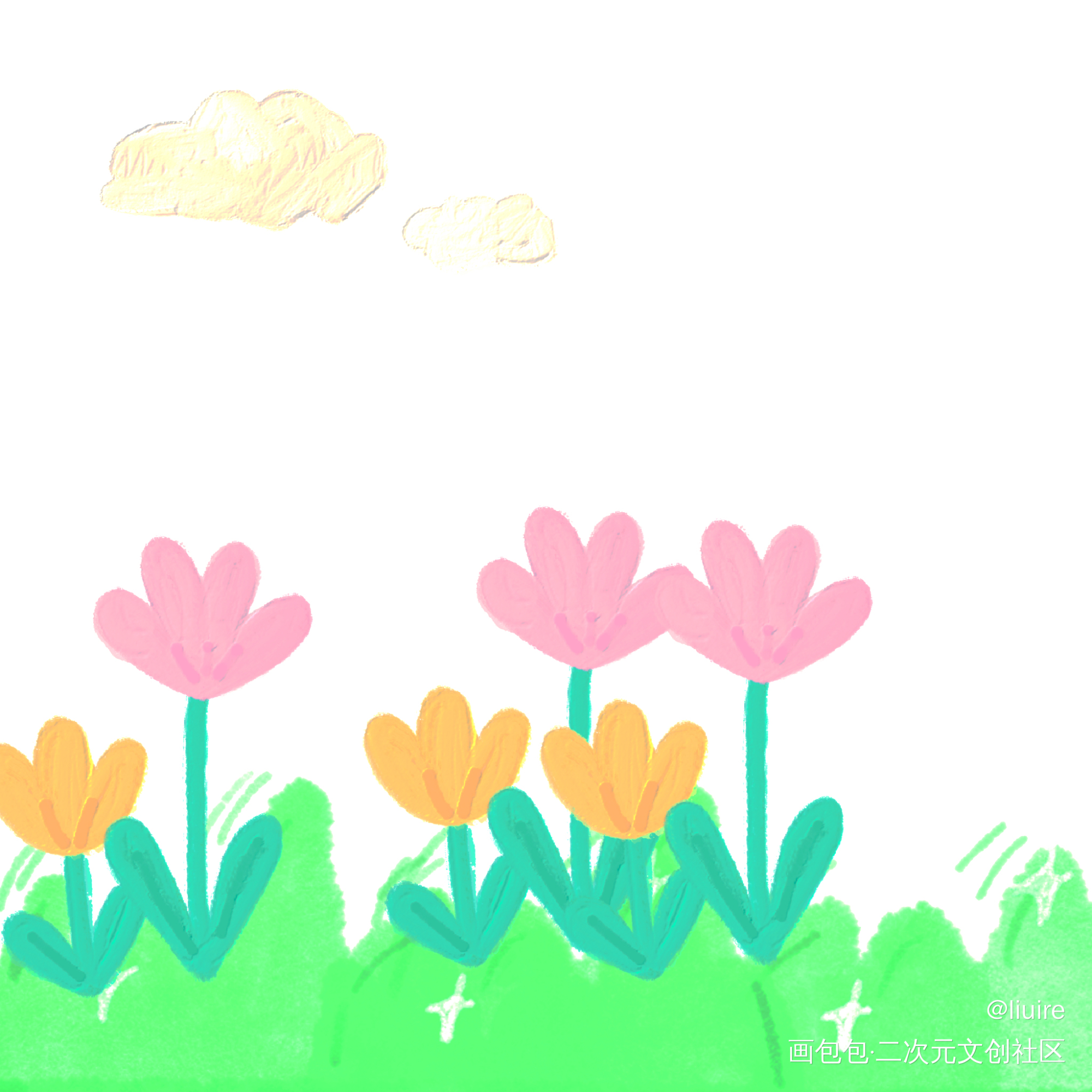 春天_春天绘画作品