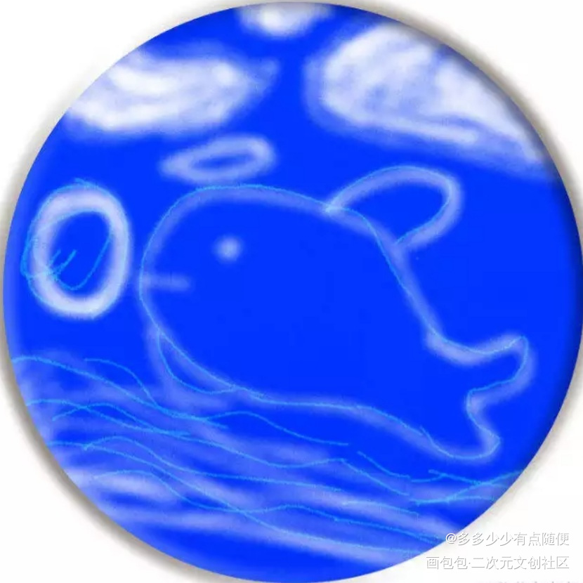 鱼_手绘绘画作品