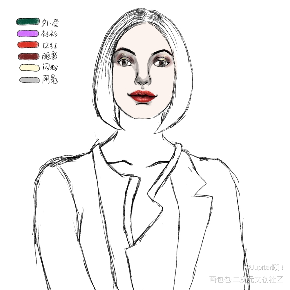 _我要上首推指绘绘画作品