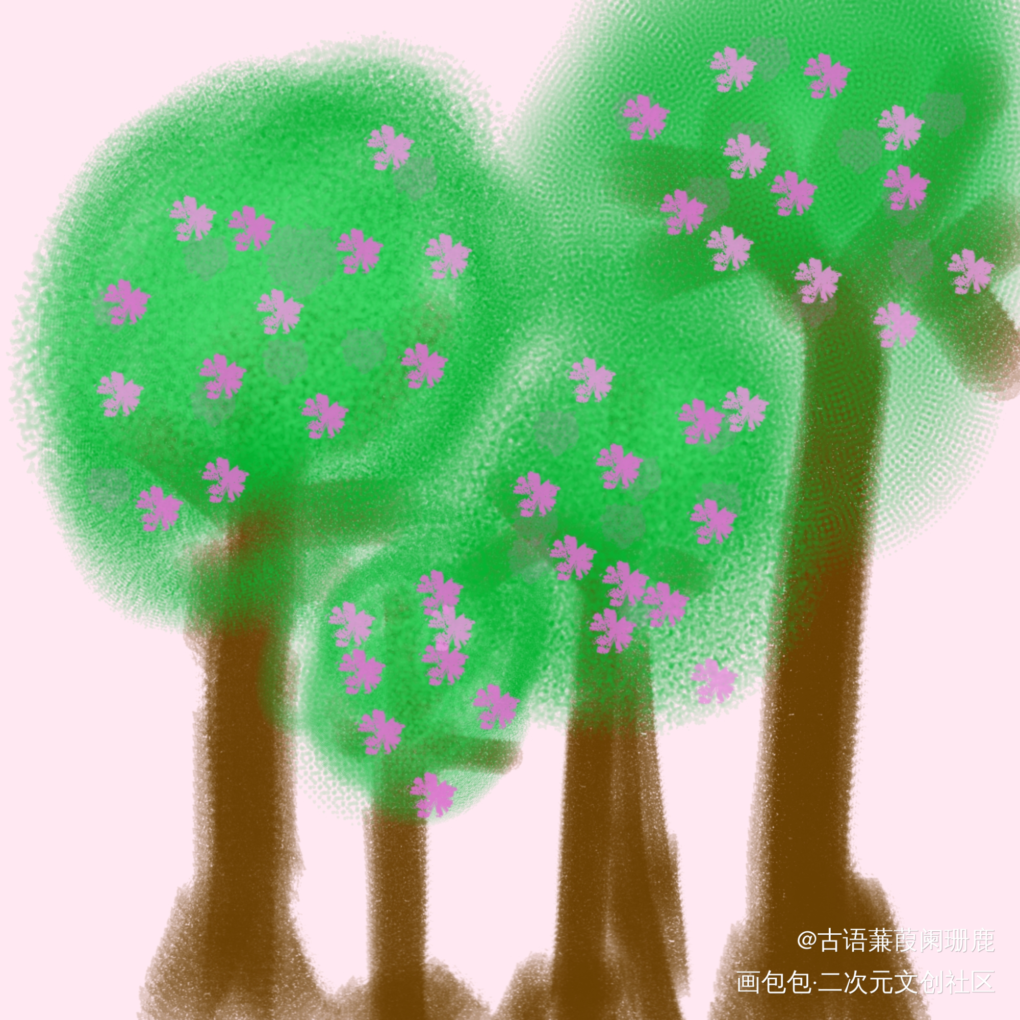 _醒图唤醒春日主题打卡绘画作品