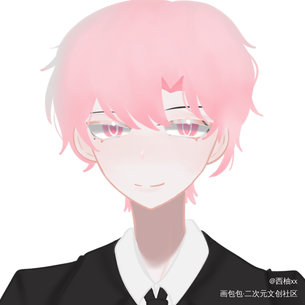 甜辛_谁把谁当真妹叔赵锦辛手绘绘画作品