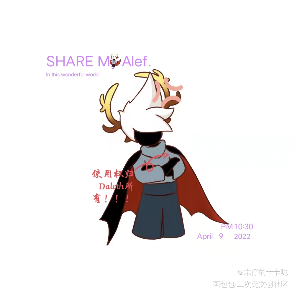 Alef_光遇光遇卡卡绘画作品