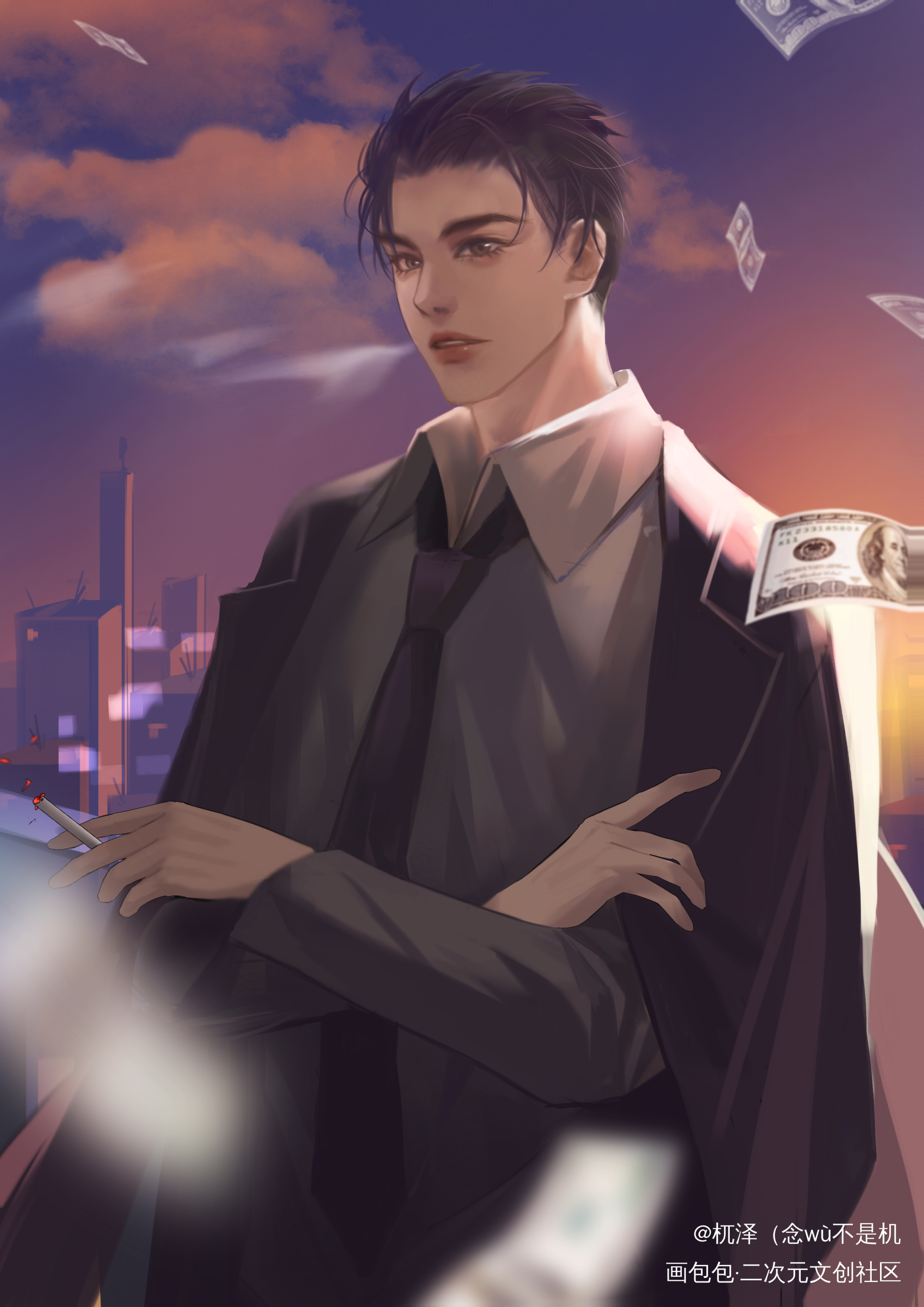 生日快乐_娘娘腔188男团群秀邵群绘画作品