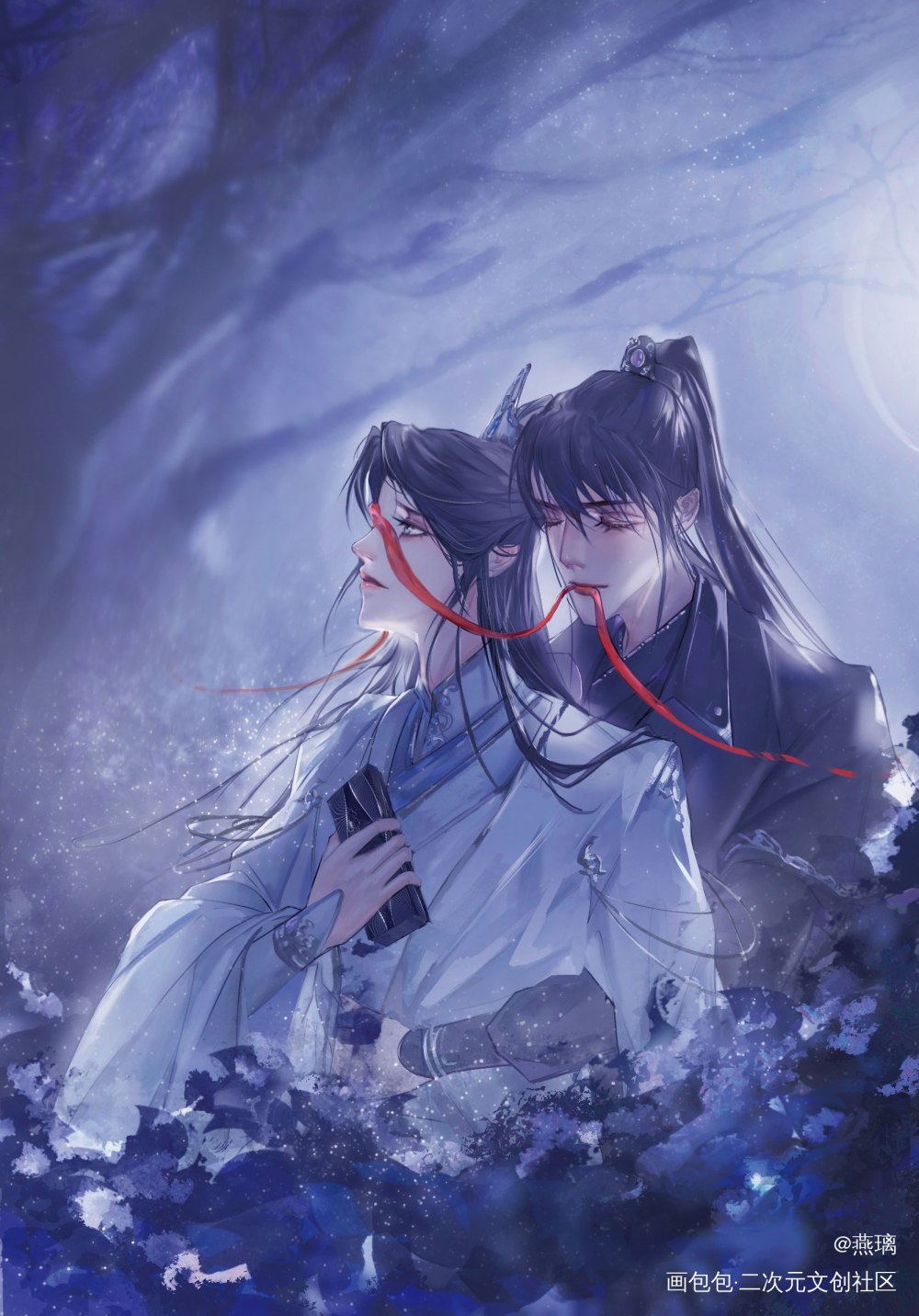 墨燃生日快乐_二哈和他的白猫师尊燃晚墨燃楚晚宁我要上首推我要上首页绘画作品