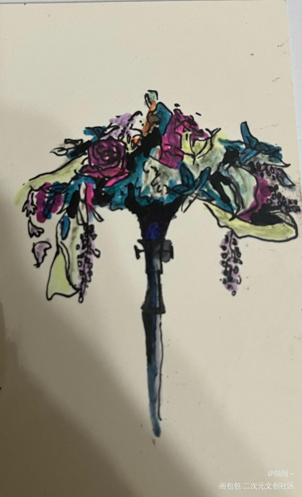 打卡_我要上首推绘画作品