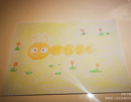 毛毛虫_绘画作品