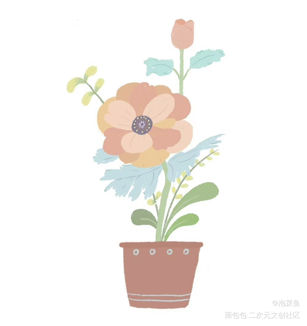 花_唤醒春日主题打卡绘画作品