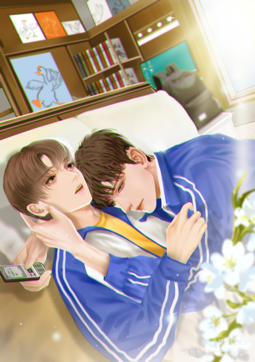 邵群生贺_娘娘腔188男团群秀邵群绘画作品