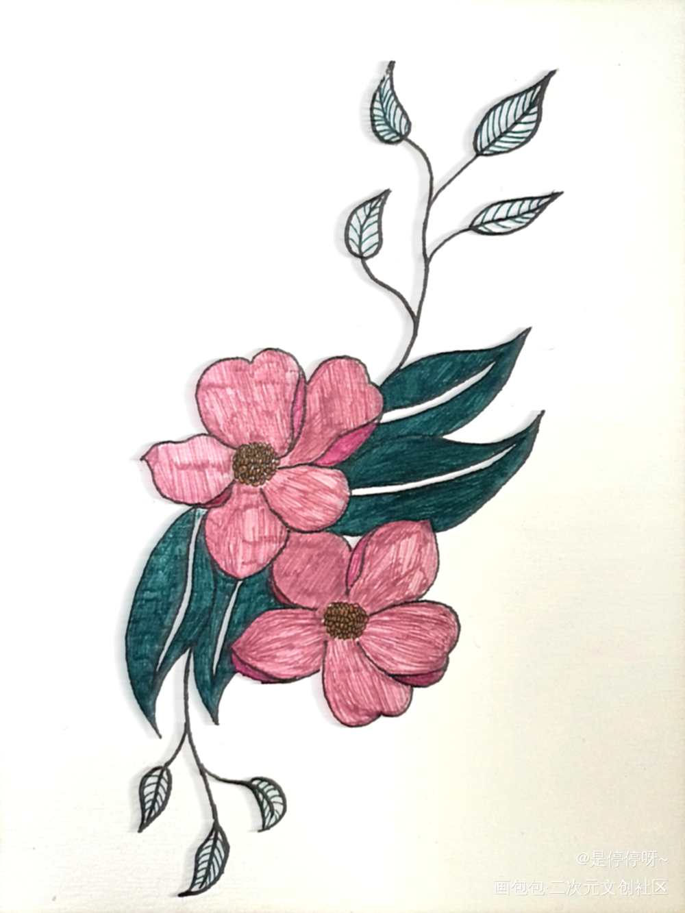 _手绘绘画作品